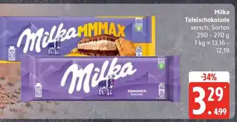 Edeka Milka Tafelschokolade Angebot