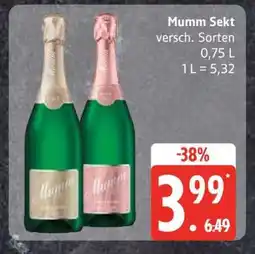Edeka Mumm Sekt Angebot