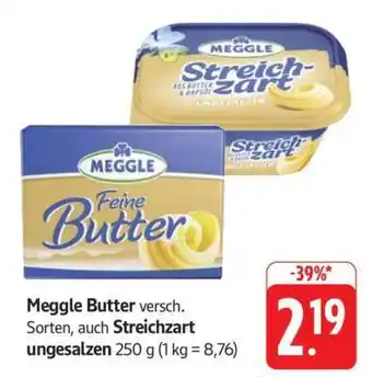 Edeka Meggle Butter Angebot