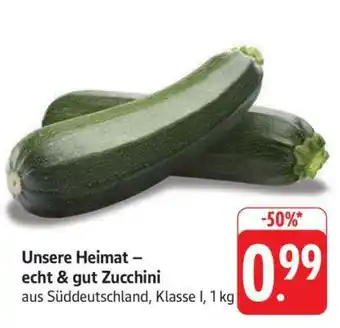 Edeka Unsere Heimat – echt & gut Zucchini Angebot