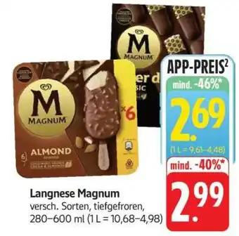 Edeka Langnese Magnum Angebot