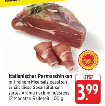 Edeka Italienischer Parmaschinken Angebot