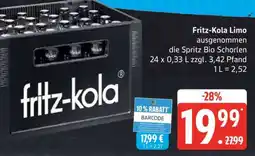 Edeka Fritz Kola / Limo Angebot