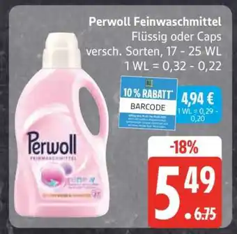 Edeka Perwoll Feinwaschmittel Angebot
