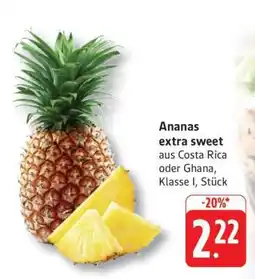 Edeka Ananas extra sweet Angebot