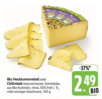 Edeka Bio Heublumenrebell oder Chilirebell Angebot