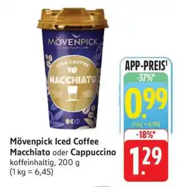 Edeka Mövenpick Iced Coffee Macchiato oder Cappuccino Angebot