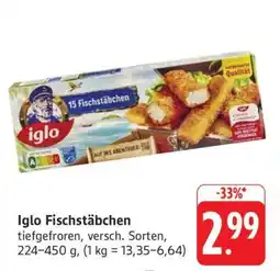 Edeka Iglo Fischstäbchen Angebot