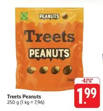 Edeka Treets Peanuts Angebot