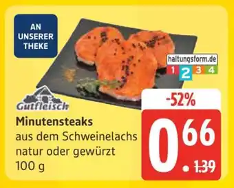Edeka Minutensteaks Angebot