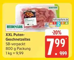 Edeka XXL Puten-Geschnetzeltes Angebot