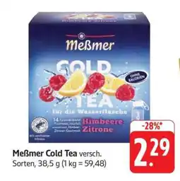 Edeka Meßmer Cold Tea Angebot