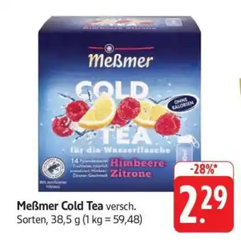 Edeka Meßmer Cold Tea Angebot