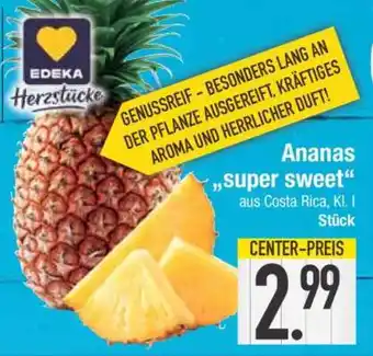 Edeka Ananas 'super sweet' Angebot