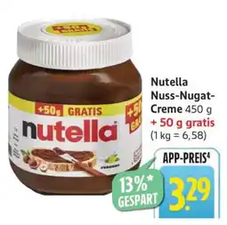 Edeka Nutella Nuss-Nugat-Creme Angebot