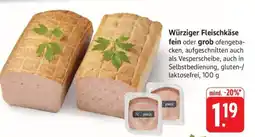 Edeka Würziger Fleischkäse Angebot