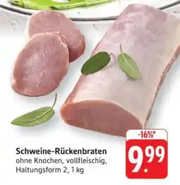 Edeka Schweine-Rückenbraten Angebot