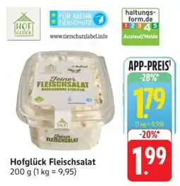 Edeka Hofglück Fleischsalat Angebot