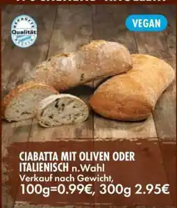 Edeka Ciabatta mit Oliven oder Italienisch Angebot