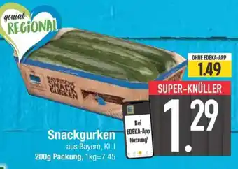 Edeka Snackgurken Angebot