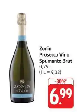 Edeka Zonin Prosecco Vino Spumante Brut Angebot