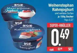 Edeka WEIHENSTEPHAN Rahmjoghurt Angebot