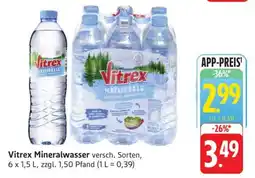 Edeka Vitrex Mineralwasser Angebot