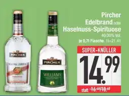 Edeka Pircher Edelbrand oder Haselnuss-Spirituose Angebot