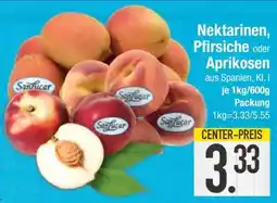 Edeka Nektarinen, Pfirsiche oder Aprikosen Angebot