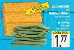 Edeka Zuckermais oder Bobbybohnen Angebot