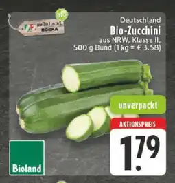 Edeka Bio Zucchini Angebot