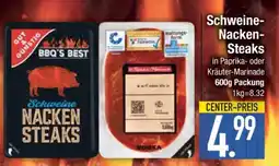 Edeka Schweine- Nacken- steaks Angebot