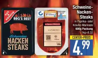 Edeka Schweine- Nacken- steaks Angebot
