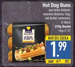 Edeka Hot Dog Buns Angebot