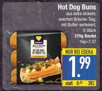 Edeka Hot Dog Buns Angebot