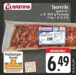 Edeka Rasting Spareribs Angebot
