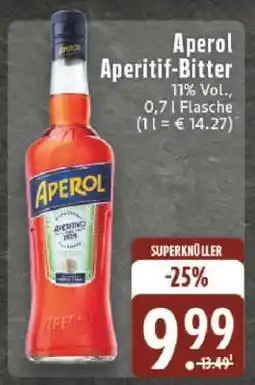 Edeka Aperol Aperitif Bitter Angebot