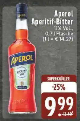 Edeka Aperol Aperitif Bitter Angebot