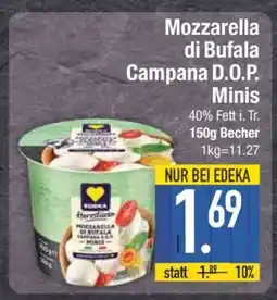 Edeka Mozzarella Di Bufala Campana D.O.P. Minis Angebot