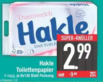 Edeka Hakle Toilettenpapier Angebot