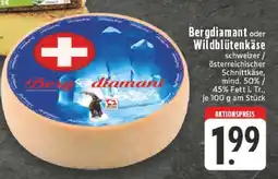 Edeka Bergdiamant oder Wildblütenkäse Angebot
