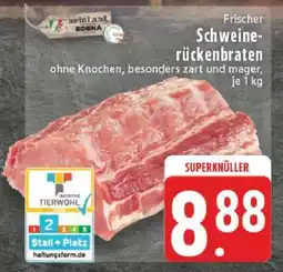 Edeka Frischer Schweinerückenbraten Angebot