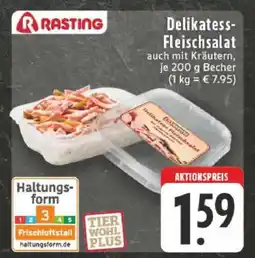 Edeka Rasting Delikatess-Fleischsalat Angebot