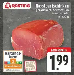 Edeka Rasting Nusstoastschinken Angebot