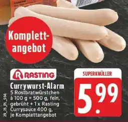 Edeka Rasting Currywurst-Alarm Angebot
