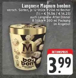 Edeka Langnese Magnum Bonbon Angebot