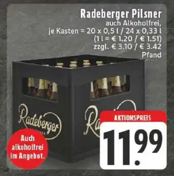 Edeka Radeberger Pilsner Angebot