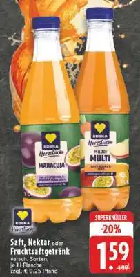 Edeka Saft, Nektar oder Fruchtsaftgetränk Angebot
