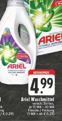 Edeka Ariel Waschmittel Angebot