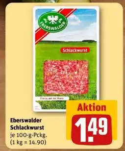 REWE Eberswalder Schlackwurst Angebot